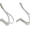 Drivetrain Zefal Christophe Classic Steel Road / Track Bike Toe Clips - S / M