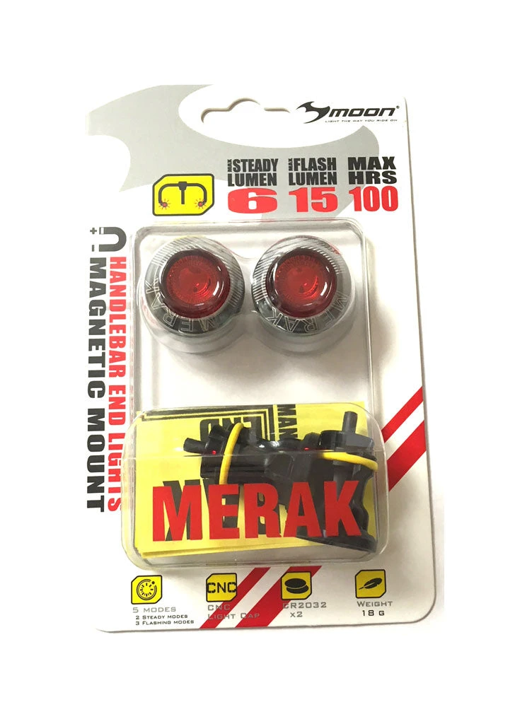 Moon Merak - Magnetic Mount Bar End Light Set Accessories 1 Moon Merak - Magnetic Mount Bar End Light Set Accessories