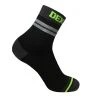 Clothing DexShell Pro Visability - Waterproof Cycling Socks - Black / Grey
