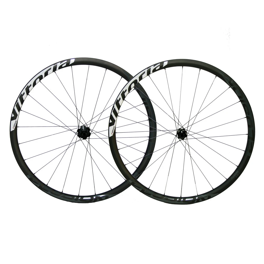 Vittoria Elusion 30 Carbon Disc Wheels / Centerlock / Shimano / Bolt Through 1 Vittoria Elusion 30 Carbon Disc Wheels / Centerlock / Shimano / Bolt Through