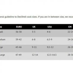 DexShell Ultra Dri With In Cuff Seal Socks - Black / Orange