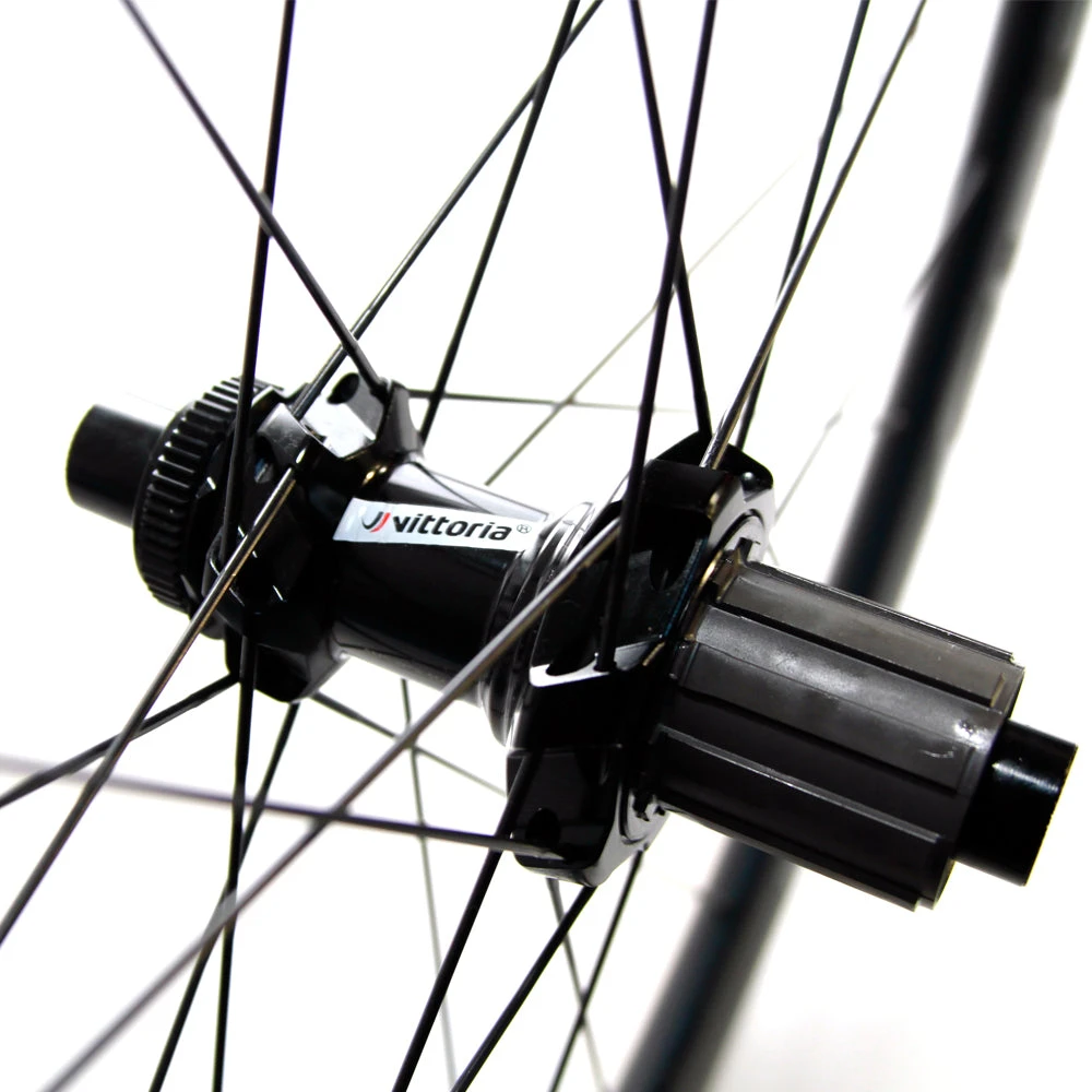 Premium Gifts Vittoria Elusion 42 Carbon Disc Wheels / Centerlock / Shimano / Bolt Through 2 Premium Gifts Vittoria Elusion 42 Carbon Disc Wheels / Centerlock / Shimano / Bolt Through