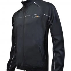 Clothing Funkier TPU Waterproof Windstopper Cycling Jacket - J1314 - Black