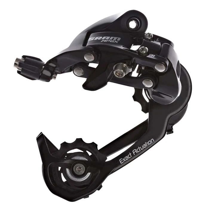 Drivetrain SRAM Apex Rear Derailleur 10 Speed WiFli - Black 1 Drivetrain SRAM Apex Rear Derailleur 10 Speed WiFli - Black