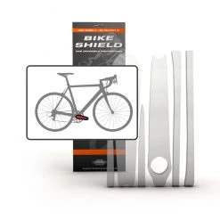 Bike Shield Crank Shield Bike Frame Protector - Clear Accessories