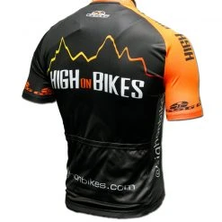 High On Bikes V4 - Short Sleeve Cycling Jersey