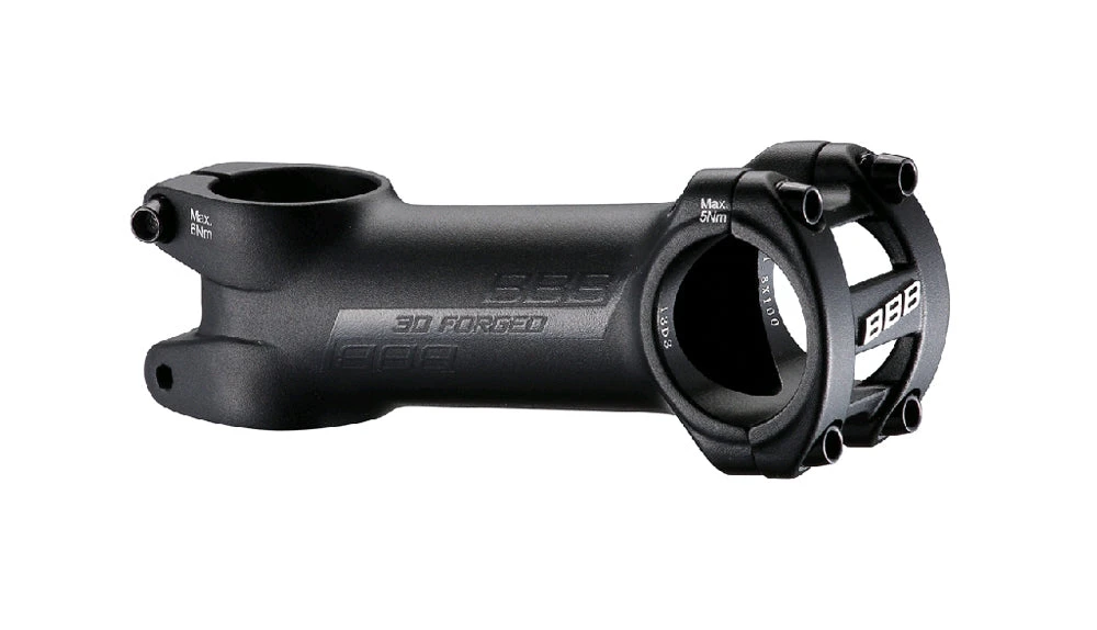 Controls BBB RoadForce II Oversize Stem - 31.8mm - Black - BHS-08 1 Controls BBB RoadForce II Oversize Stem - 31.8mm - Black - BHS-08