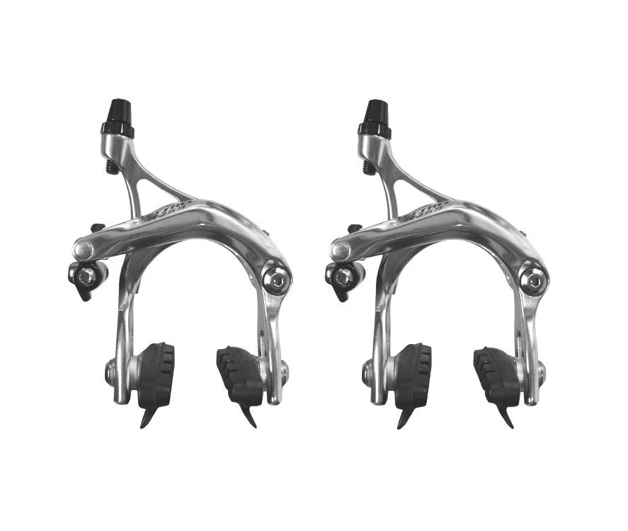 Brakes Tektro R359 Long Drop 57mm Road Bike Brake Calipers - Silver 1 Brakes Tektro R359 Long Drop 57mm Road Bike Brake Calipers - Silver