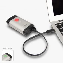 Ravemen PR600 Front Light - USB Rechargeable - Silver Accessories