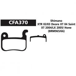 EBC - CFA370 - Green - Shimano XT XTR LX Hone Mini Disc Brake Pads