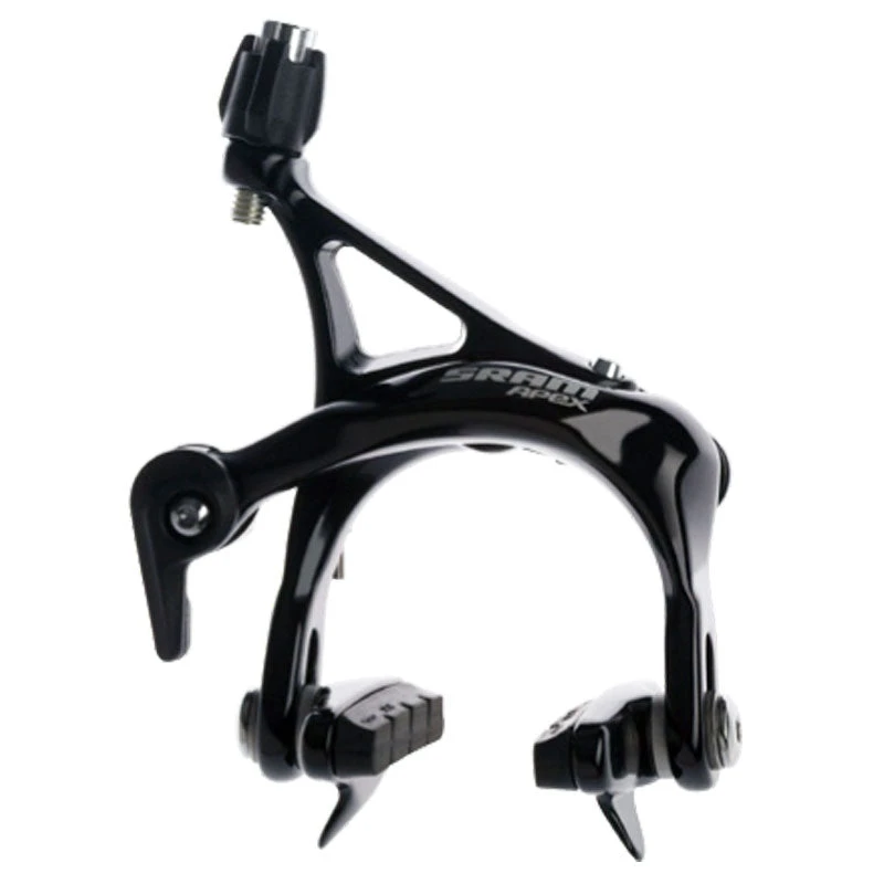 SRAM Apex Road Bike Dual Pivot Brake Calipers Black Brakes 2 SRAM Apex Road Bike Dual Pivot Brake Calipers Black Brakes