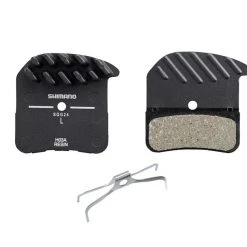 Brakes Shimano H03A - Resin Disc Brake Pads Alloy Backed With Cooling Fins