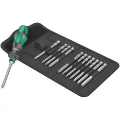 Wera Tools Bicycle Set 2 Kraftform Compact Screwdriver 13pcs