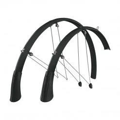 SKS Bluemels Longboard 700c Road Mudguards B45 - Black Accessories