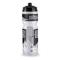 SIS Energy Drink - Road / MTB Bike Water Bottle 800ml - Black / Clear