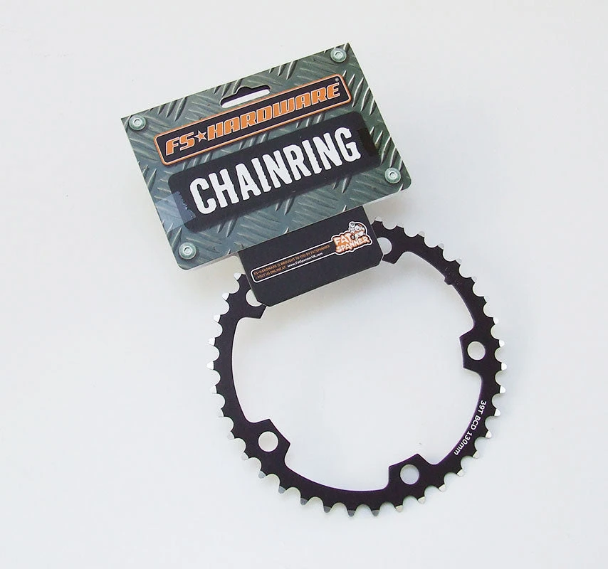 Fat Spanner FS Hardware Road Bike Alloy Chainring - 39T - 9/10 Speed - 130mm Drivetrain 1 Fat Spanner FS Hardware Road Bike Alloy Chainring - 39T - 9/10 Speed - 130mm Drivetrain