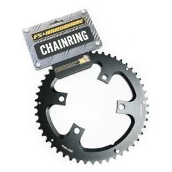 Fat Spanner FS Hardware 7075 CNC Alloy Chainring - Shimano 4 Bolt - 50T - 11 Speed - 110mm Drivetrain