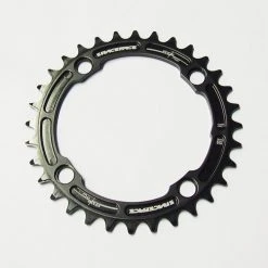 Race Face Narrow Wide Single Chainring - 104mm - Black Drivetrain