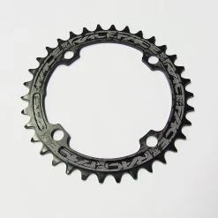 Race Face Narrow Wide Single Chainring - 104mm - Black Drivetrain