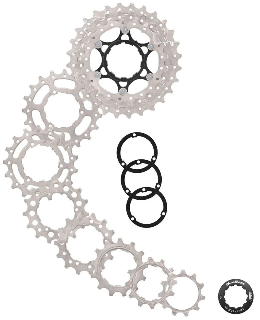 SunRace CSRS0 Road Bike Cassette 10 Speed Drivetrain 3 SunRace CSRS0 Road Bike Cassette 10 Speed Drivetrain