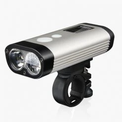 Ravemen PR900 Front Light - USB Rechargeable - Silver Accessories