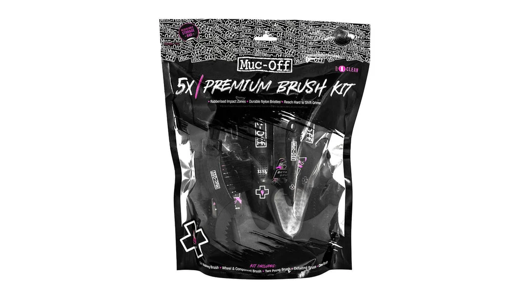 Muc Off Muc-Off - 5 X Premium Brush Set 1 Muc Off Muc-Off - 5 X Premium Brush Set