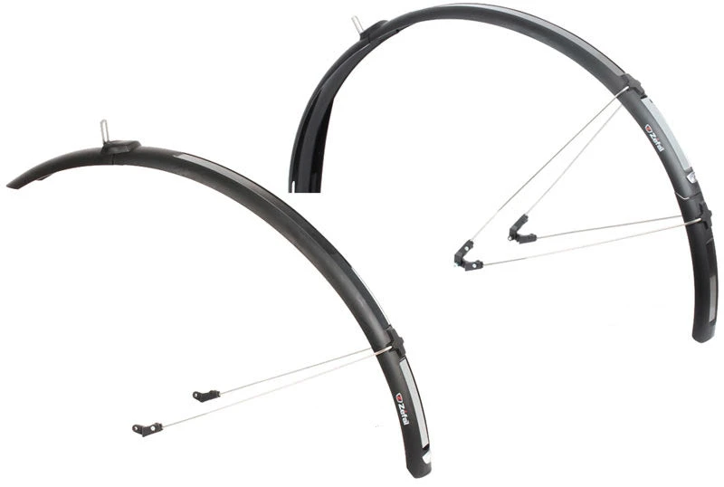 Zefal C50 Paragon Road Bike Mudguards - Black 1 Zefal C50 Paragon Road Bike Mudguards - Black