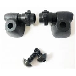 Unbranded Downtube Inline Gear Adjusters - Black