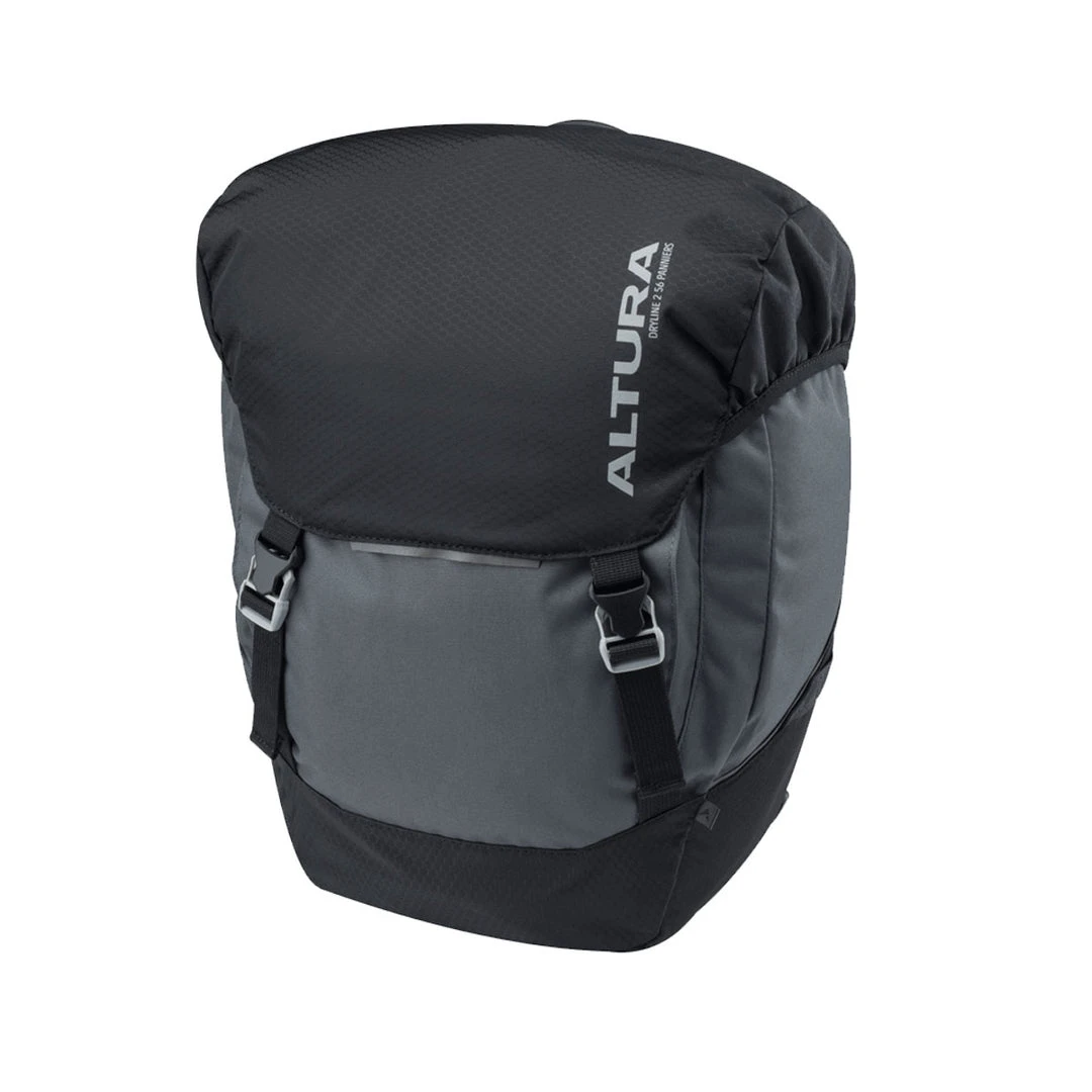 Altura Dryline 2 - 56L Panniers - Pair - Grey / Black 1 Altura Dryline 2 - 56L Panniers - Pair - Grey / Black
