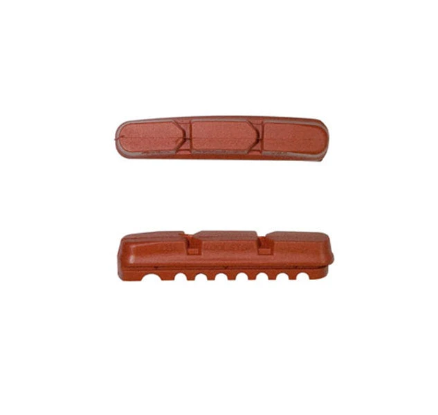 Kool Stop Dura 2 - Road Bike Brake Pads Inserts - Shimano / Sram - Salmon Brakes 1 Kool Stop Dura 2 - Road Bike Brake Pads Inserts - Shimano / Sram - Salmon Brakes