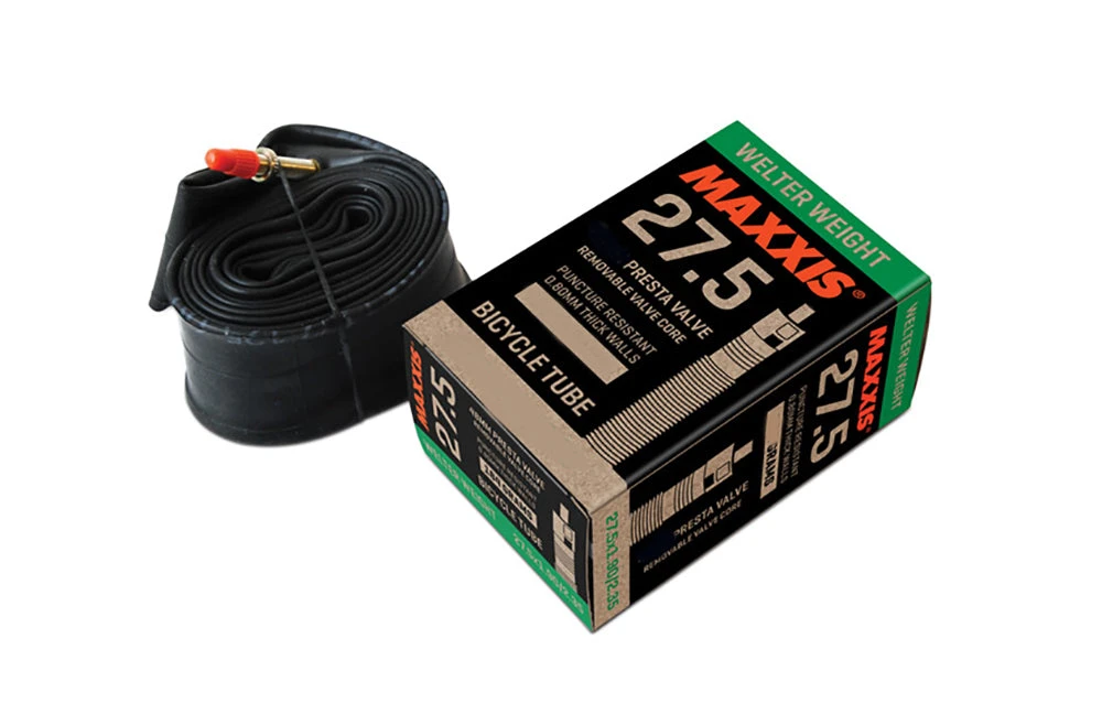 Maxxis Welter Weight Plus Size Inner Tube 27.5 X 2.50 - 3.0 - 40mm - Presta 1 Maxxis Welter Weight Plus Size Inner Tube 27.5 X 2.50 - 3.0 - 40mm - Presta