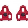 Exustar E-ARC10 Cleats For Look Keo & Exustar EPS-R Pedals - Red - Float