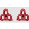 Drivetrain Exustar E-RSL1 Cleats For Exustar EPS-L & Shimano SPD-SL Pedals - Red Float
