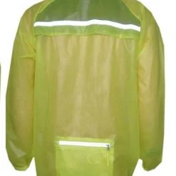 Funkier Stowaway Showerproof Cycling Jacket J1305 - Yellow