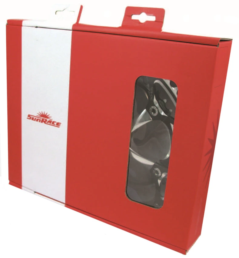 SunRace FCM500 Triple Chainset Square Taper - 7/8 Speed Drivetrain 3 SunRace FCM500 Triple Chainset Square Taper - 7/8 Speed Drivetrain