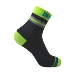 DexShell Pro Visability - Waterproof Cycling Socks - Black / Hi Vis Yellow Clothing