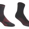 BBB Firfeet Socks BSO-16 Black / Red Clothing