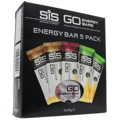 SIS GO Bar Variety Pack - 5 X Mini Energy BARS - Assorted
