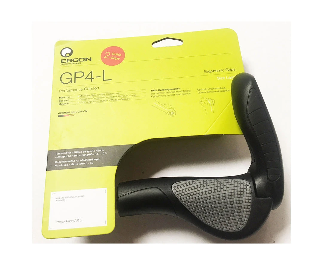 Ergon GP4 - Ergo Lock On Grips With Bar End Controls 6 Ergon GP4 - Ergo Lock On Grips With Bar End Controls