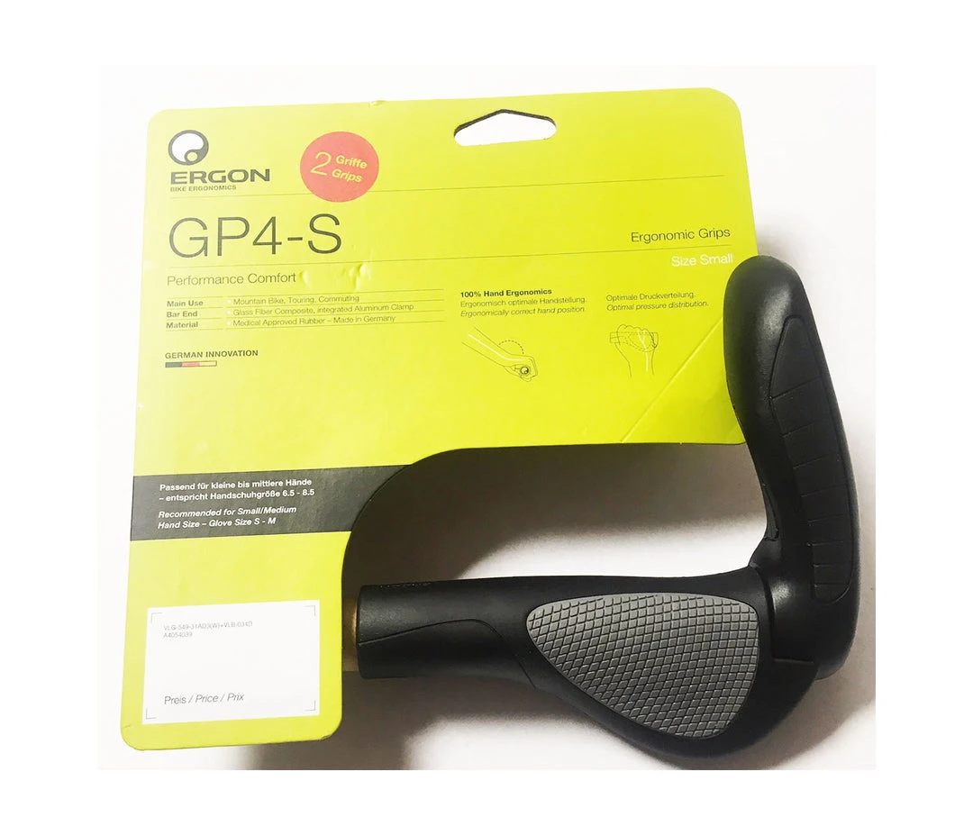 Ergon GP4 - Ergo Lock On Grips With Bar End Controls 3 Ergon GP4 - Ergo Lock On Grips With Bar End Controls