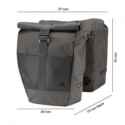 Altura Grid - 30L Roll Up Pannier - Pair - Charcoal Accessories 13 Altura Grid - 30L Roll Up Pannier - Pair - Charcoal Accessories