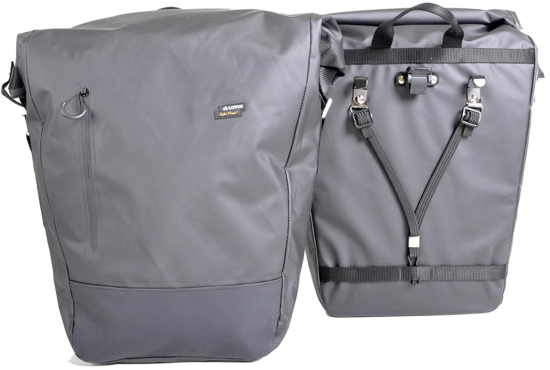 Lotus H20 Waterproof Rear Pannier Bags - 2 X 22.4 Litre 1 Lotus H20 Waterproof Rear Pannier Bags - 2 X 22.4 Litre