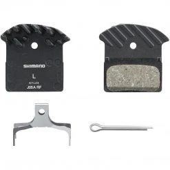 Shimano J05A-RF Resin Disc Brake Pads Alloy Back +Cooling Fins J03a Replacement Brakes