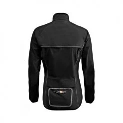 Funkier Ladies Waterproof Cycling Jacket - J1403 - Black