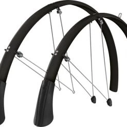 SKS Longboard 700c Road Bike Mudguards B35 - Black Accessories
