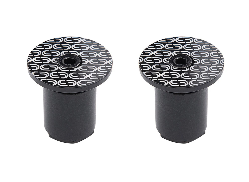 Controls Deda Loop Alloy Road Bike Bar End Plugs 1 Controls Deda Loop Alloy Road Bike Bar End Plugs