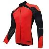 Clothing Funkier Force Long Sleeve Cycling Jersey / Top - Red - J730