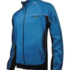 Funkier TPU Waterproof Windstopper Cycling Jacket - J1314 - Blue