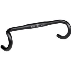 Pro LT - Oversize Alloy Road Bike Handlebars - Compact - Black Controls