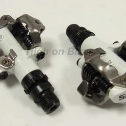 Shimano PD M520 SPD Clipless MTB Pedals +Cleats - WHITE Drivetrain